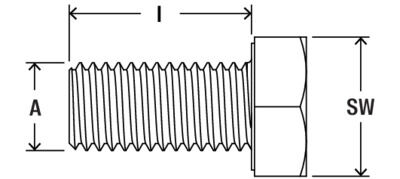 Hexagonal screw SKS - fischer India